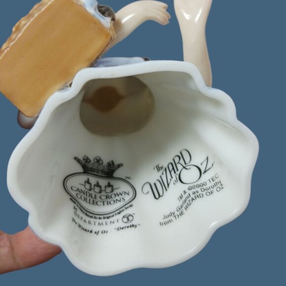 Department 56 Dorothy & Toto Porcelain Figurine By The Candle Crown Wizard Of Oz - Picture 6 of 11